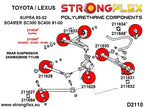 211848B: Silentblock de la barra estabilizadora trasera