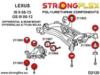 211894A: Silentblock del subchasis trasero - trasero SPORT