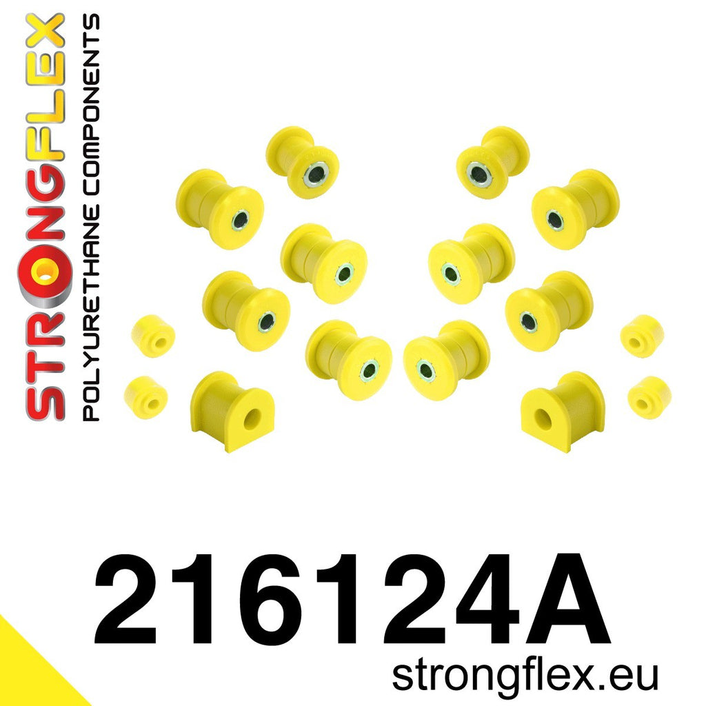216124A: Kit de silentblocks de suspensión trasera SPORT