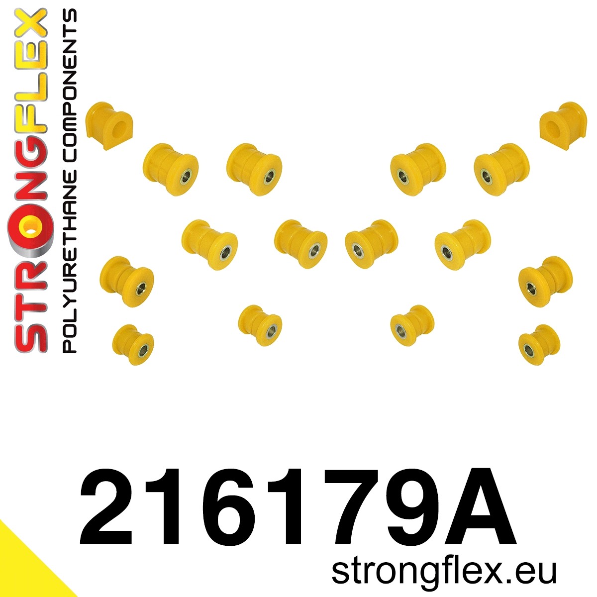 216179A: Kit de silentblocks de suspensión trasera SPORT