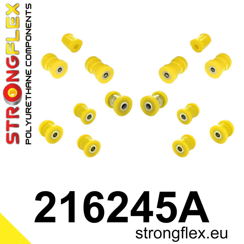 216245A: Kit de silentblocks de suspensión trasera SPORT