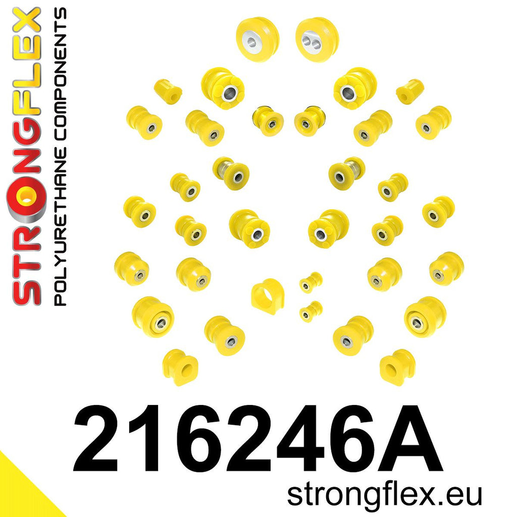 216246A: Kit completo de silentblocks de suspensión SPORT