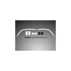 Ultra Racing 23mm front sway bar for 87-93 Mitsubishi Galant VR4 4WD