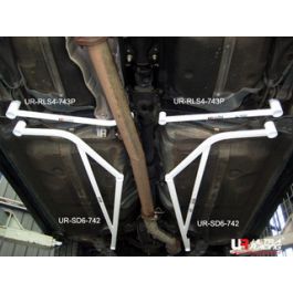 Rear/Side Braces Ultra Racing for Impreza WRX/STI 01-07 GD