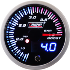 Prosport JDM Series 52 mm - Manómetro de presión de turbo de 0 a 4 bares con sensor impermeable