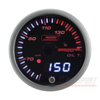 Prosport JDM Series 52 mm - Indicador de temperatura de aceite con sensor impermeable