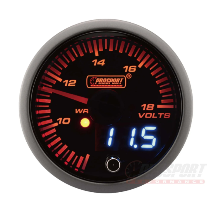 Prosport JDM Series 52 mm - Indicador de voltaje