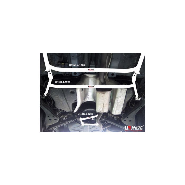 L-Shape Rear Strut Bar 1229 Ultra Racing for Nissan X Trail 2.0 08+