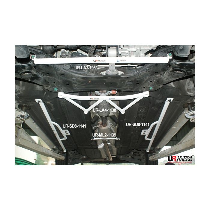 1963 Ultra Racing Front Lower Bar for Hyundai Tucson 10+ IX35 2.0/2.4