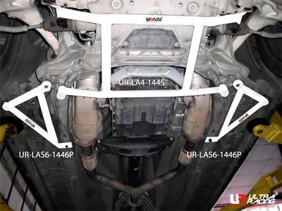 Barra inferior delantera 1445 Ultra Racing para Nissan 370Z / Infiniti G37