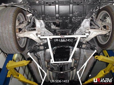 Barra H inferior delantera 1452 Ultra Racing para Infiniti FX 09+ 4WD
