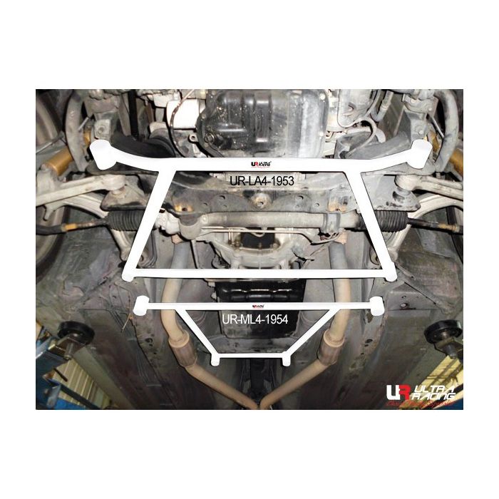 Ultra Racing front lower bar for Nissan Skyline V35 2.5 01+