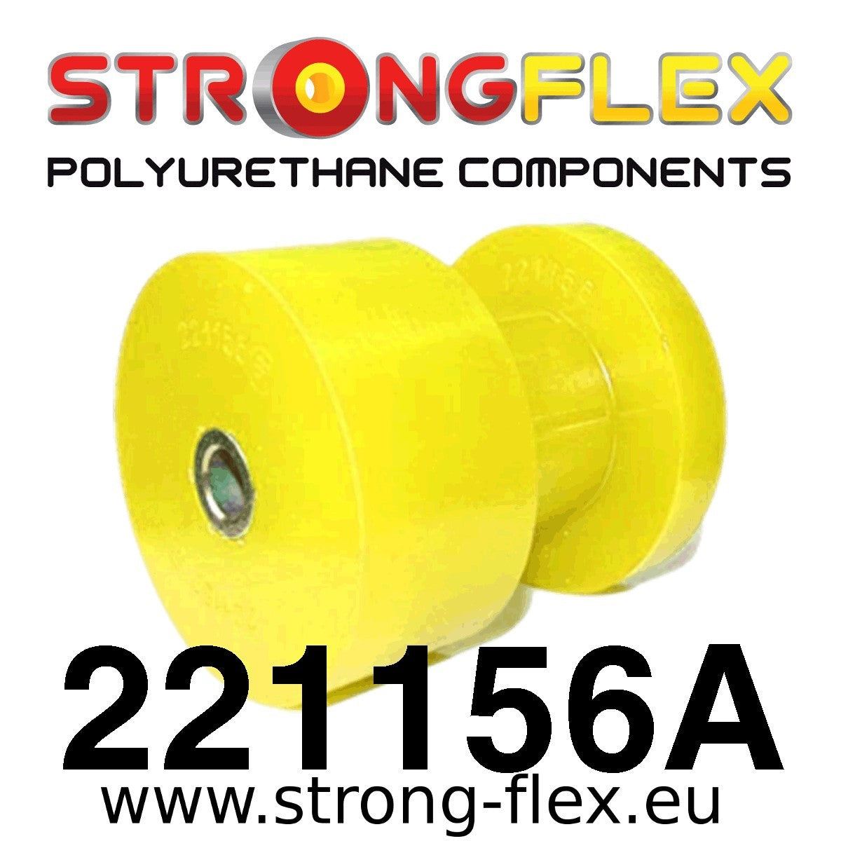 221156A: Silentblock del subchasis trasero 45 mm SPORT