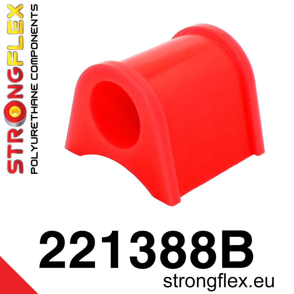 221388B: Silentblock exterior del soporte de la barra estabilizadora trasera