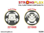 221868A: Inserto inferior del soporte de motor SPORT