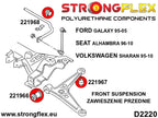 221967A: Brazo inferior delantero – silentblock trasero SPORT