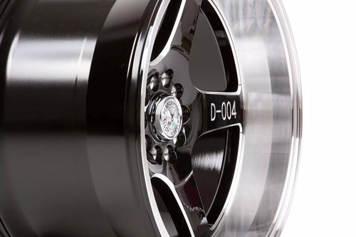 59°North Wheels D-004 9,75x18" ET-5 5x114,3/5x120 Black/champer