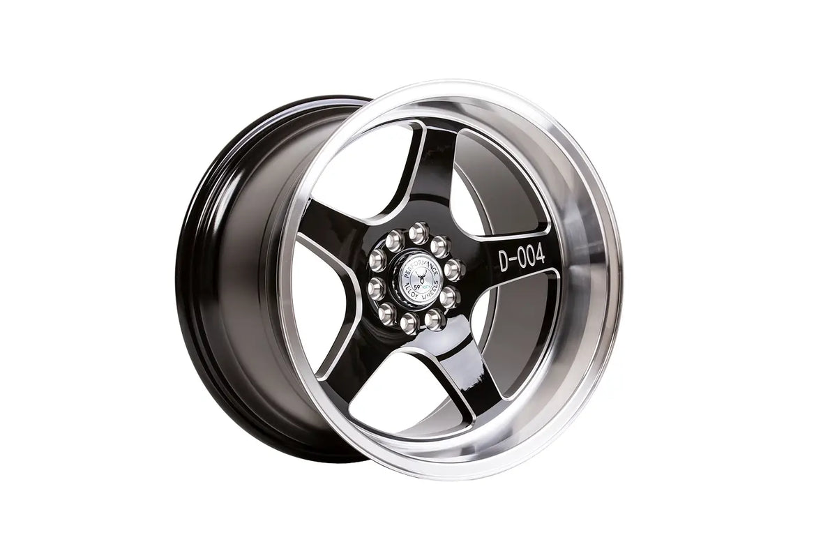 59°North Wheels D-004 9.75x18" ET-5 5x114.3/5x120 Black/Chamfer