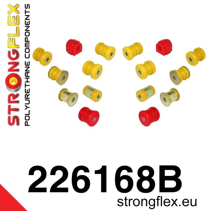 226168B: Rear suspension bushing kit