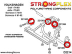 226207A: Kit de silentblocks de suspensión SPORT