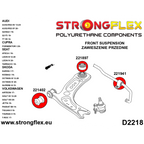 226228A: Full SPORT suspension bushing kit for Audi Cupra Seat Skoda Volkswagen FWD