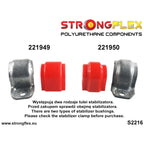 226228A: Full SPORT suspension bushing kit for Audi Cupra Seat Skoda Volkswagen FWD