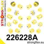 226228A: Full SPORT suspension bushing kit for Audi Cupra Seat Skoda Volkswagen FWD