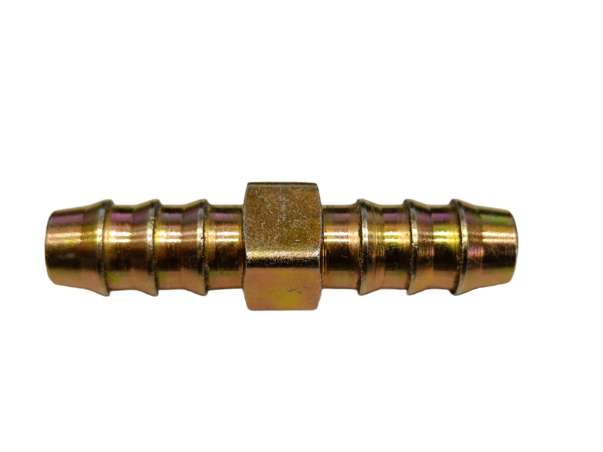 Conector de acero para tubos de vacío de 4 mm