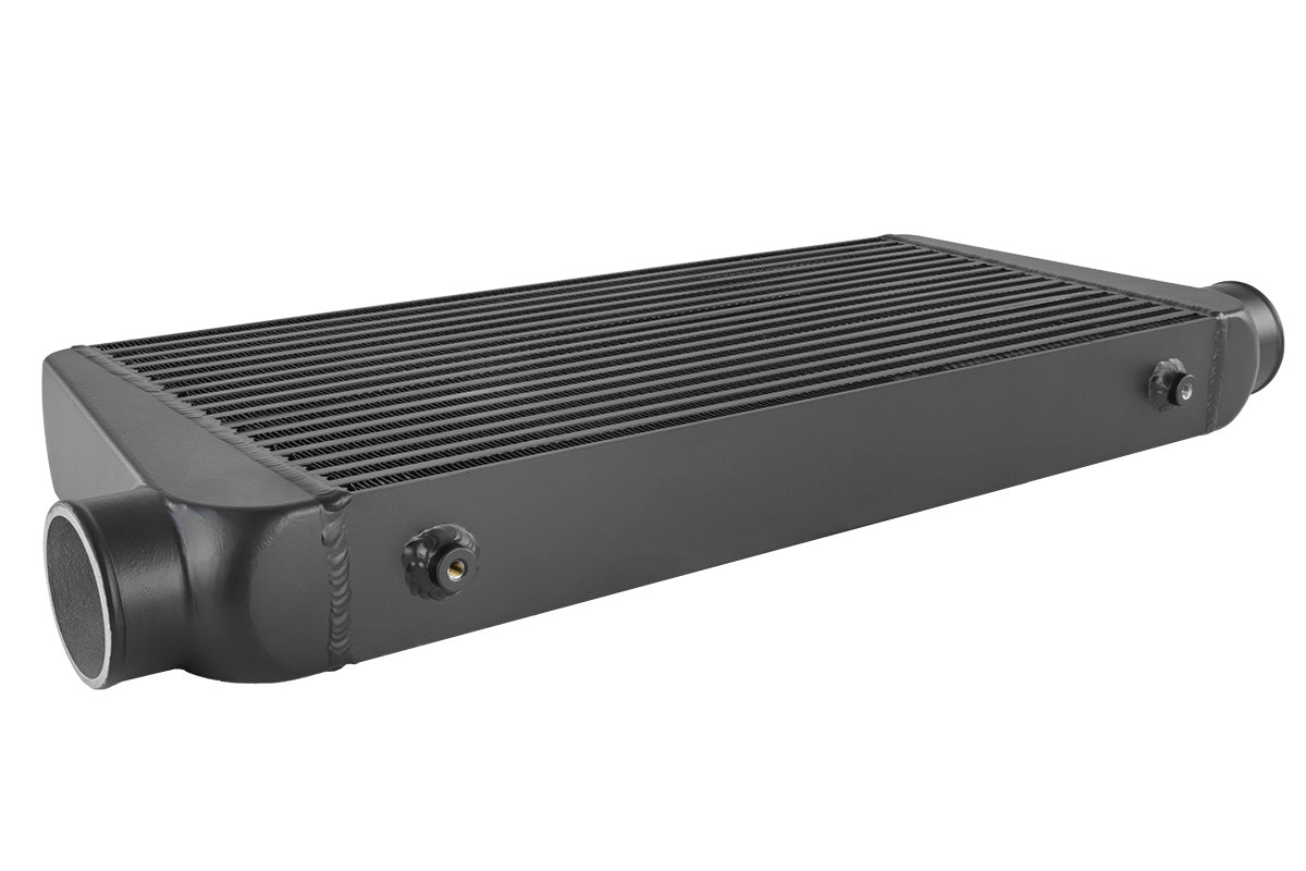 Intercooler universal de alto rendimiento PSR Pulsar 600x300x76 mm entrada y salida 76 mm
