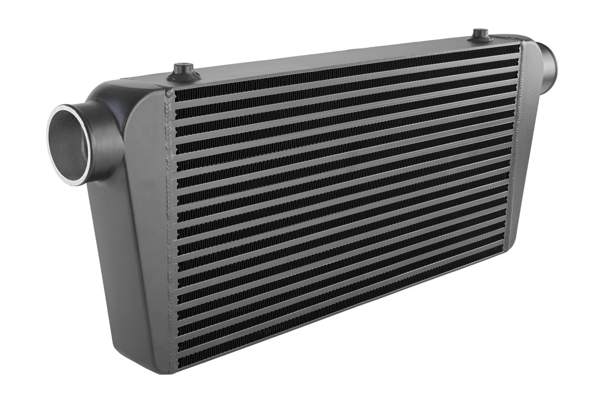 Intercooler universal de alto rendimiento PSR Pulsar 600x300x76 mm entrada y salida 76 mm