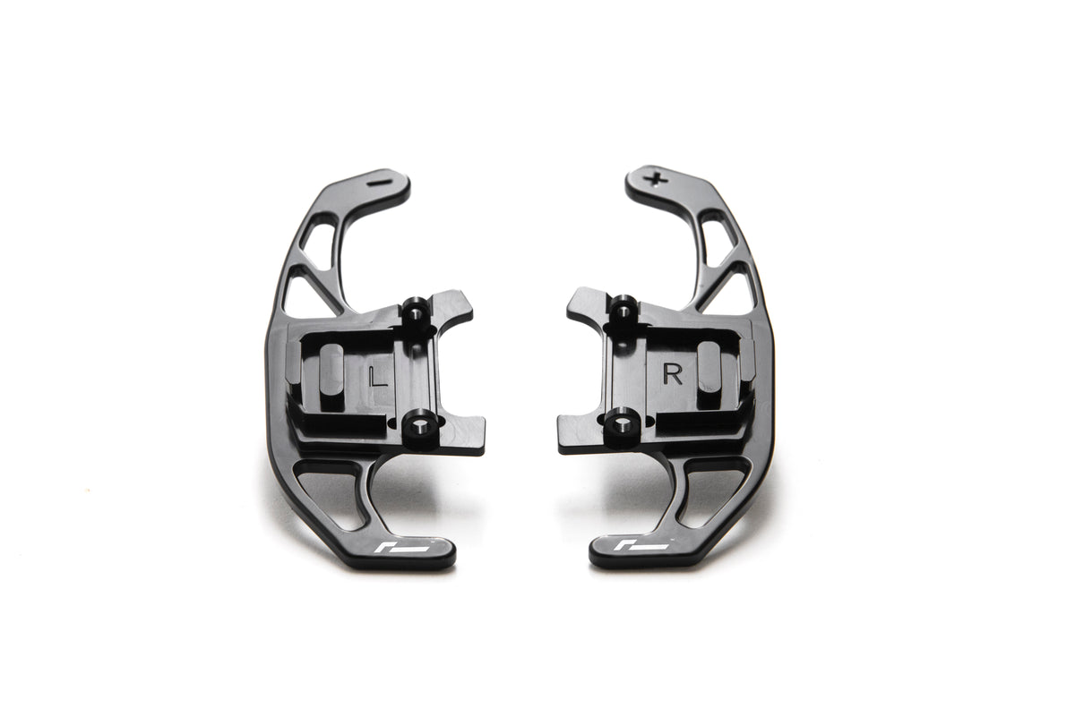Levas RacingLine Billet S-Tronic Negro Piano para Audi A4 S4 RS4 B9 A5 S5 RS5 B9 A3 S3 RS3 TT TTS TTRS 8S R8