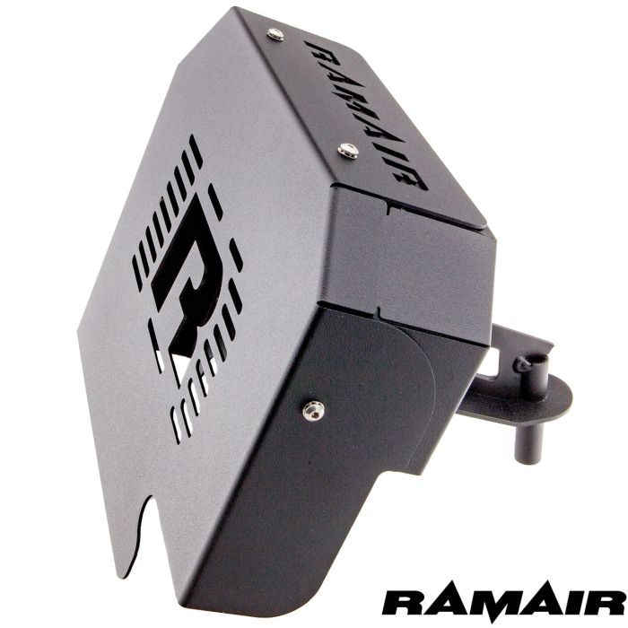 Ramair SR-225-BK-ECU High Performance Foam Air Filter Kit for Ford Focus ST 225, Black, with ECU mount.