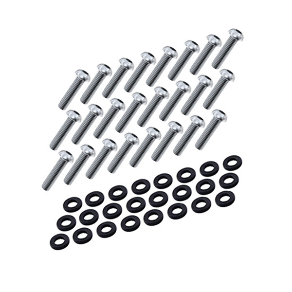 24 pernos y arandelas de nailon para unidad CFC, M6x20