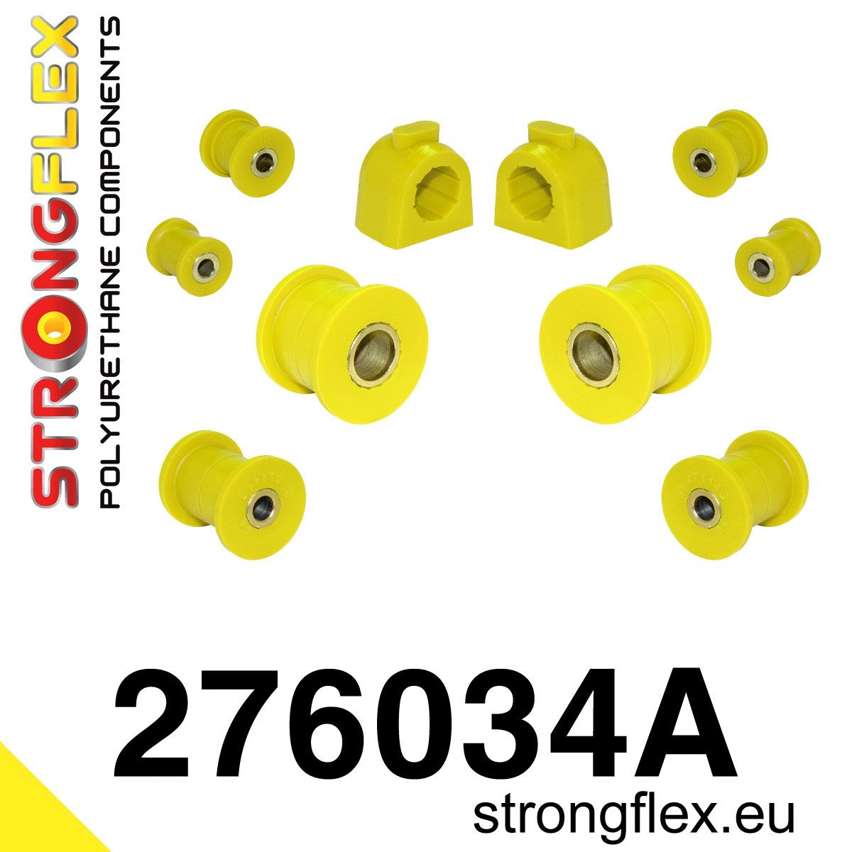 276034A: Kit de silentblocks de suspensión delantera SPORT