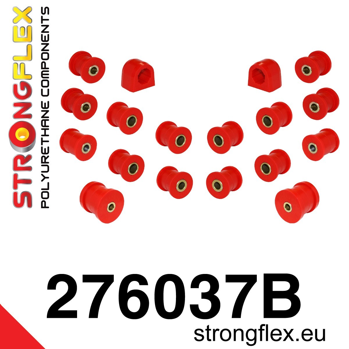 276037B: Kit de silentblocks de suspensión trasera