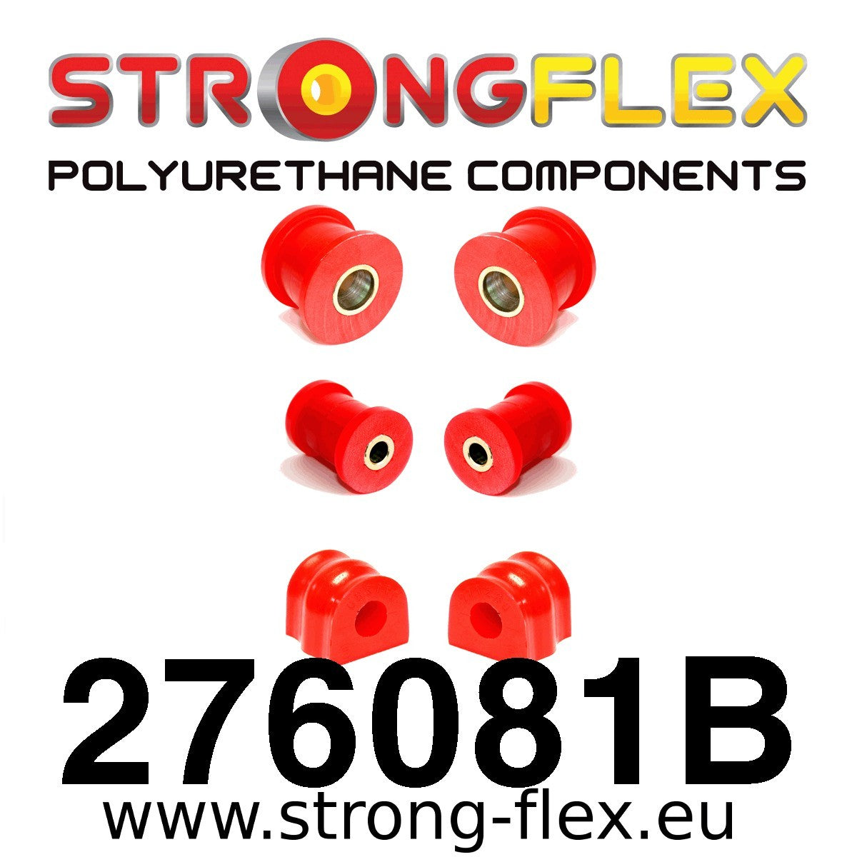276081B: Kit de silentblocks de suspensión delantera