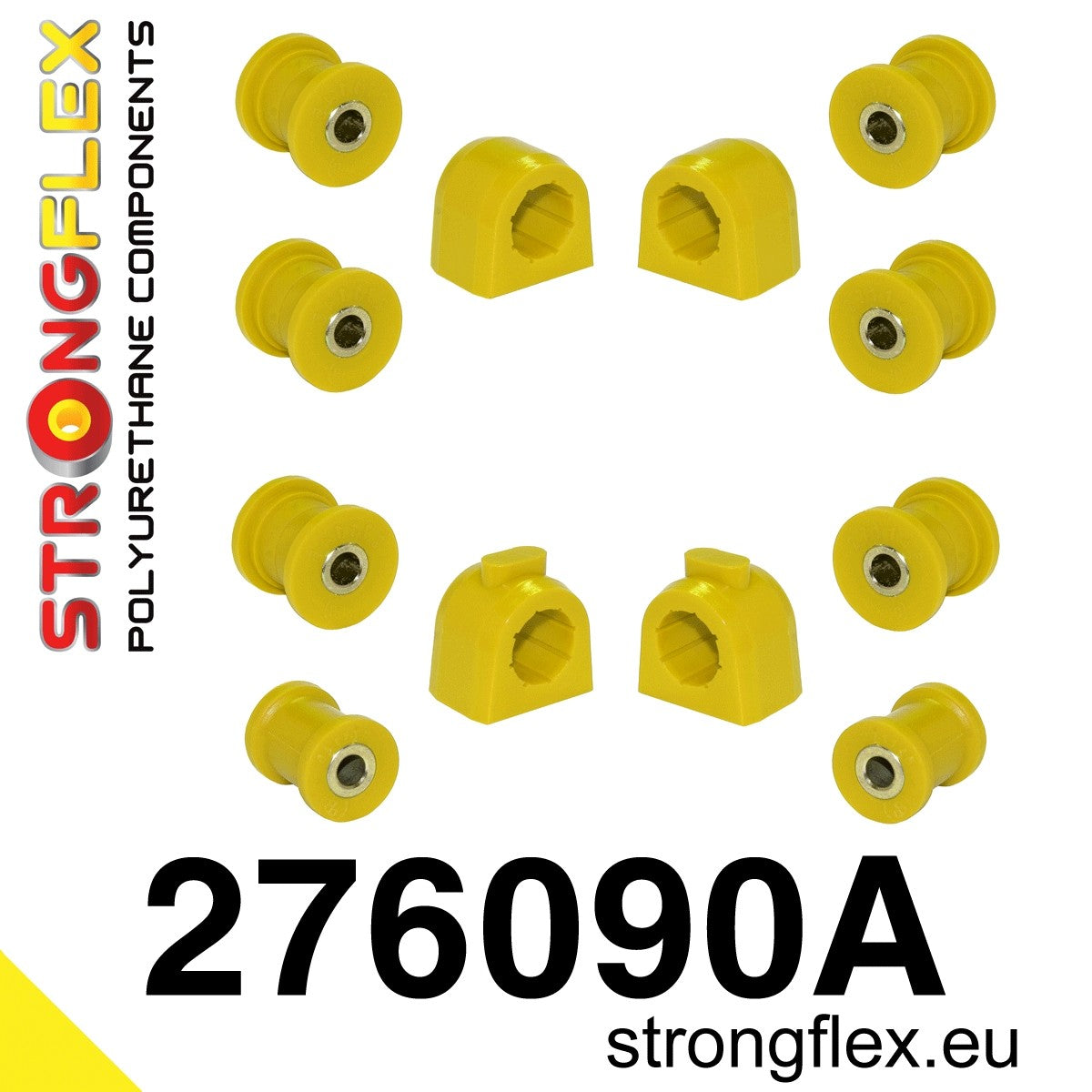 276090A: Kit de silentblocks de barra estabilizadora delantera y trasera SPORT