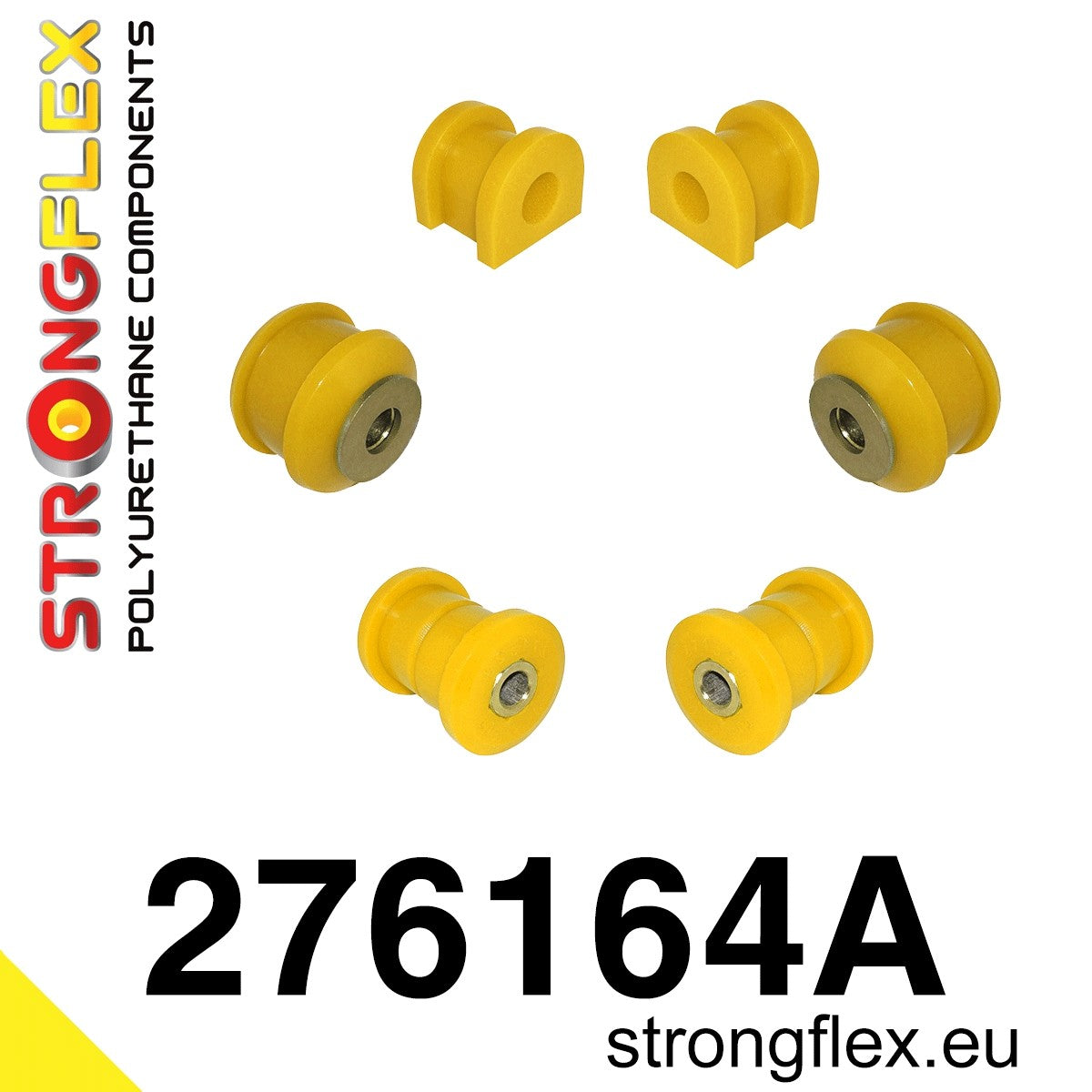 276164A: Kit de silentblocks de poliuretano de suspensión delantera SPORT