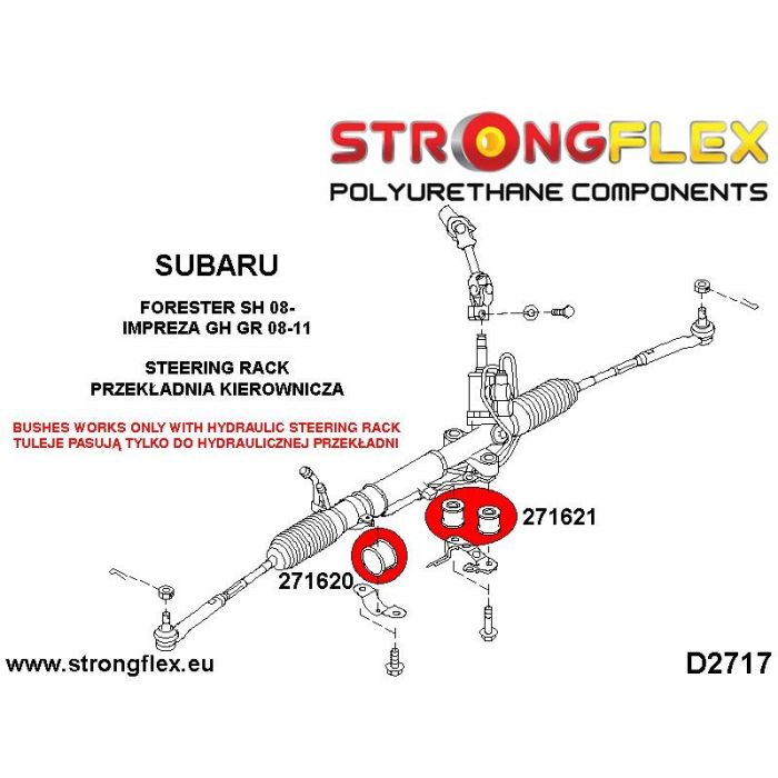 276166B: Full suspension bushing kit