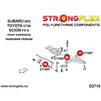 276192B: Front suspension bush kit