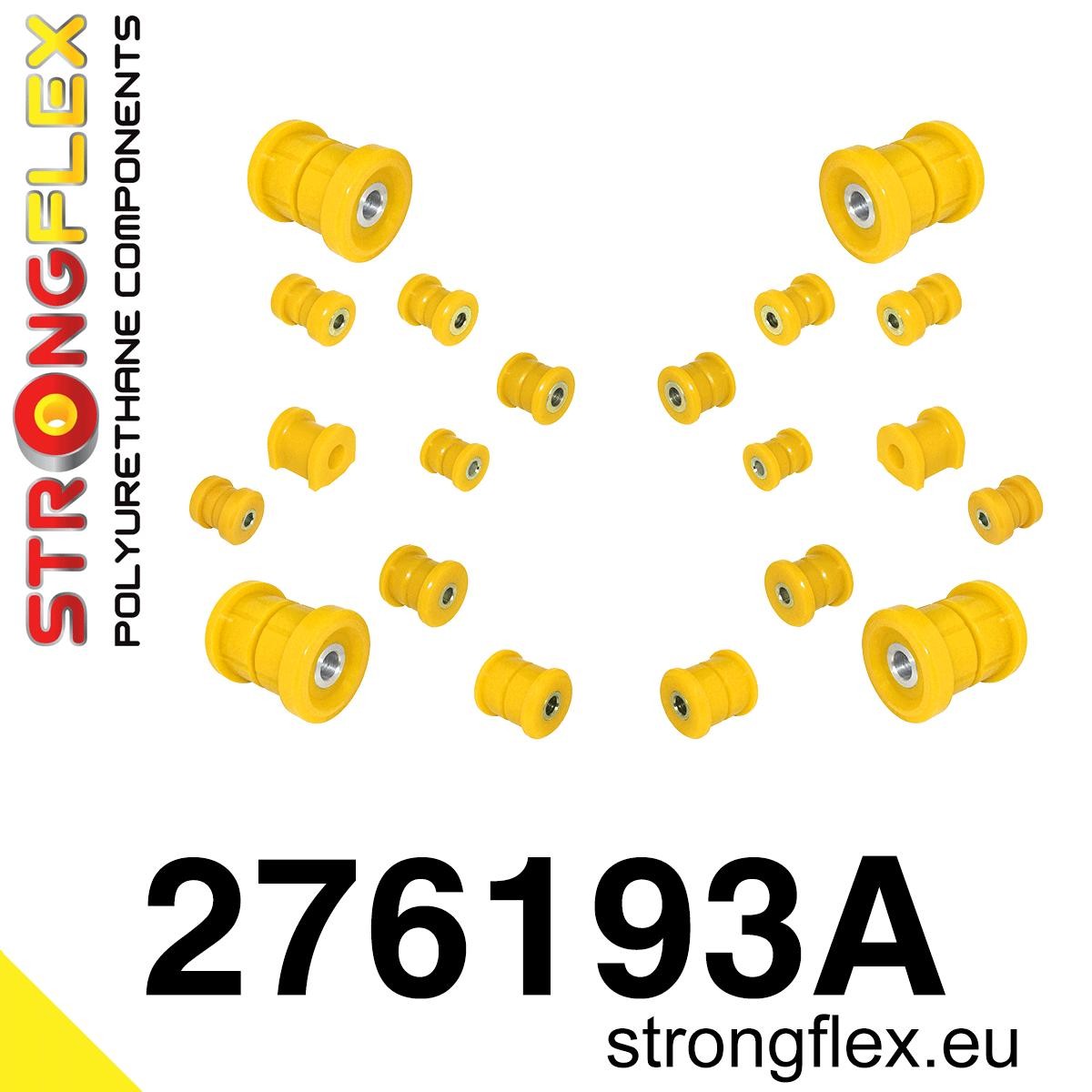 276193A: Kit de silentblocks de suspensión trasera SPORT