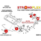 281262B: Front lower radius arm to chassis bush