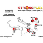281722A: Front axle beam bushing SPORT