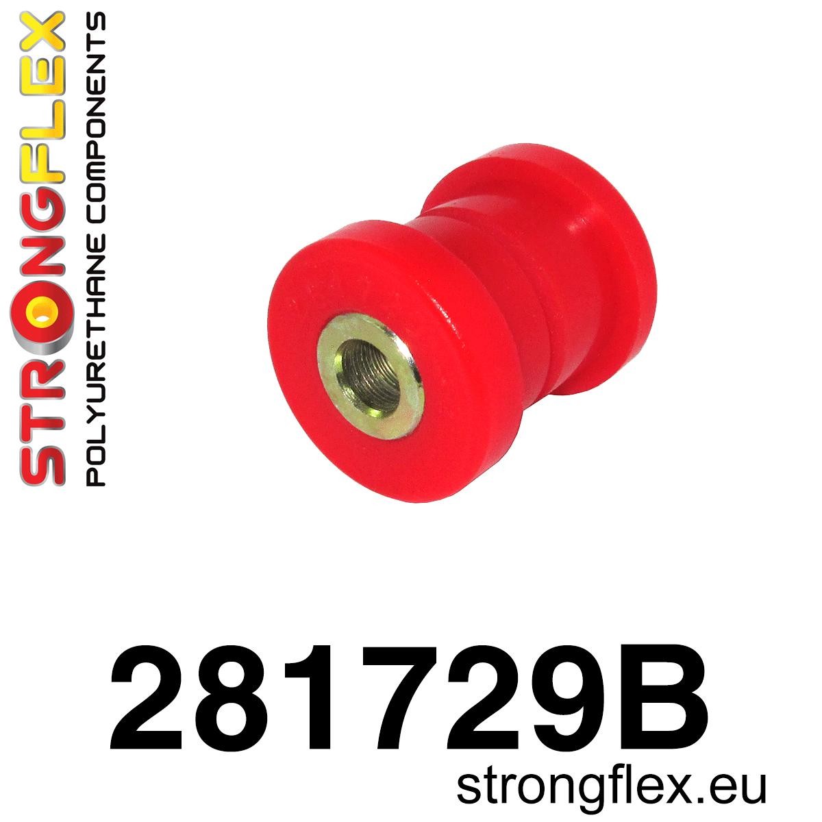 281729B: Silentblock de la suspensión trasera