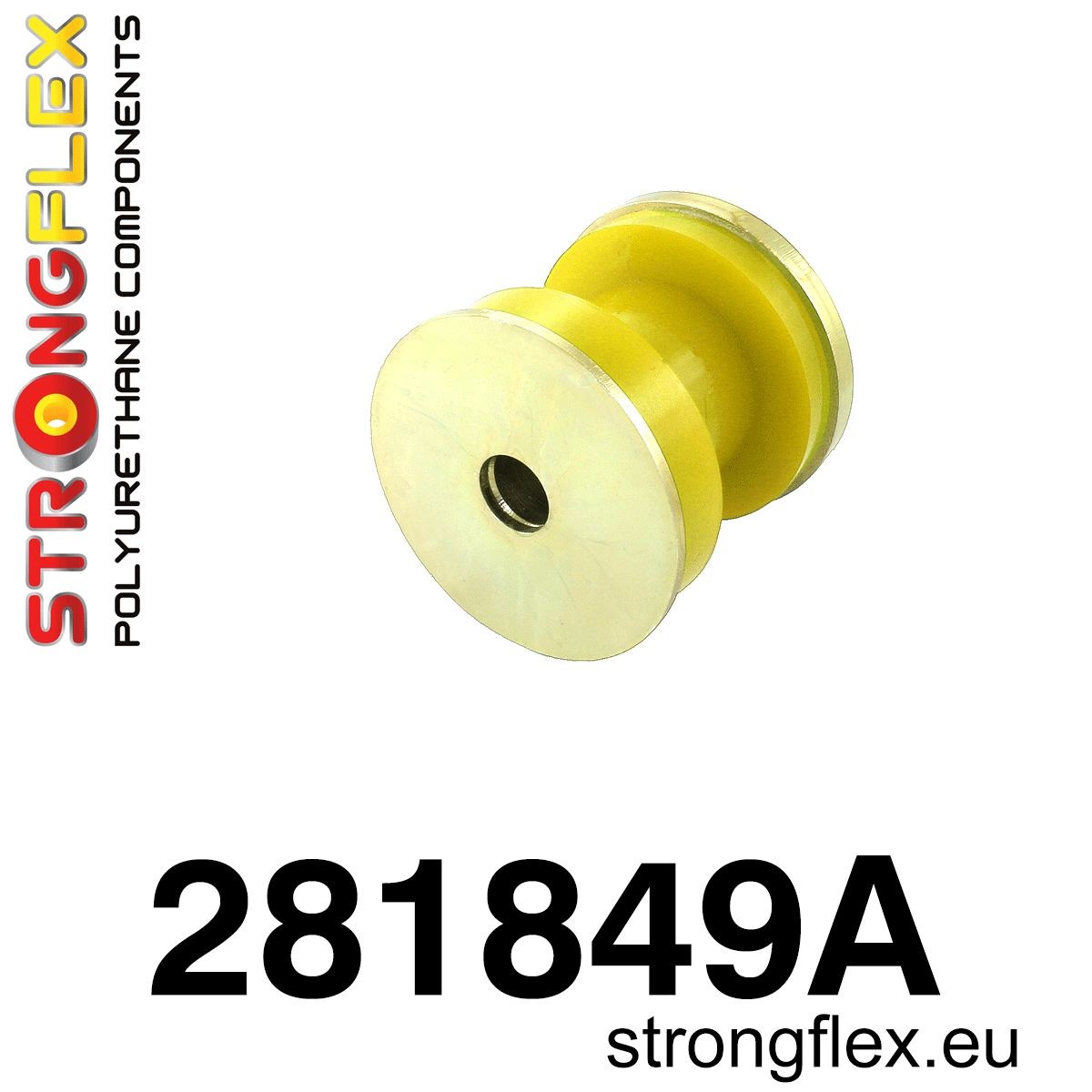 281849A: Soporte del diferencial trasero - silentblock delantero SPORT