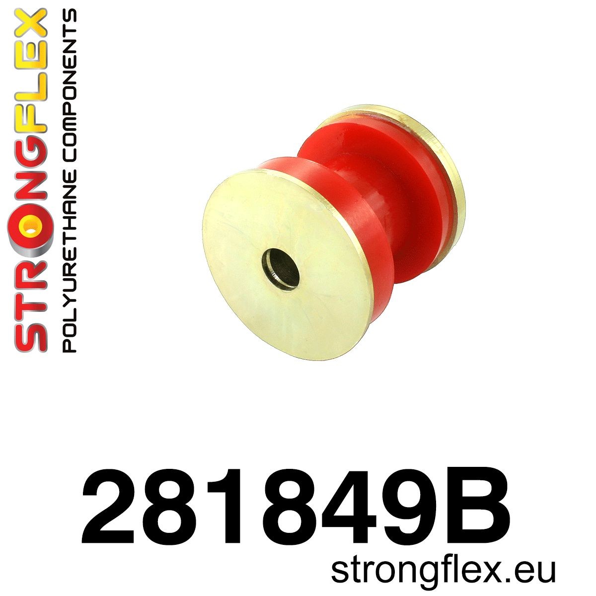 281849B: Silentblock del diferencial trasero - delantero