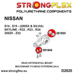 281850B: Silentblock del diferencial trasero - trasero