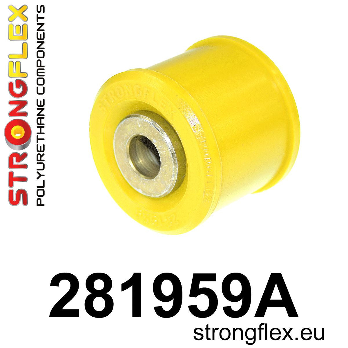 281959A: Silentblock inferior trasero del soporte del amortiguador SPORT