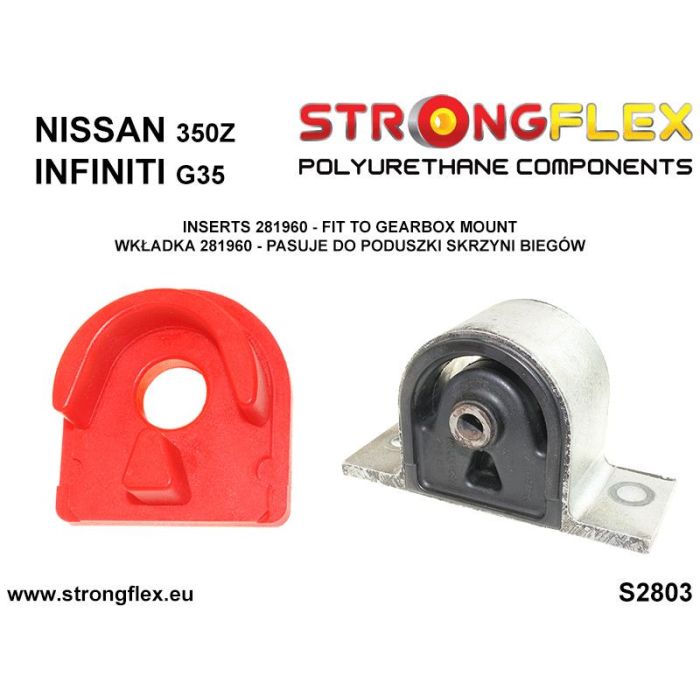281960A: SPORT Gearbox Mount Inserts