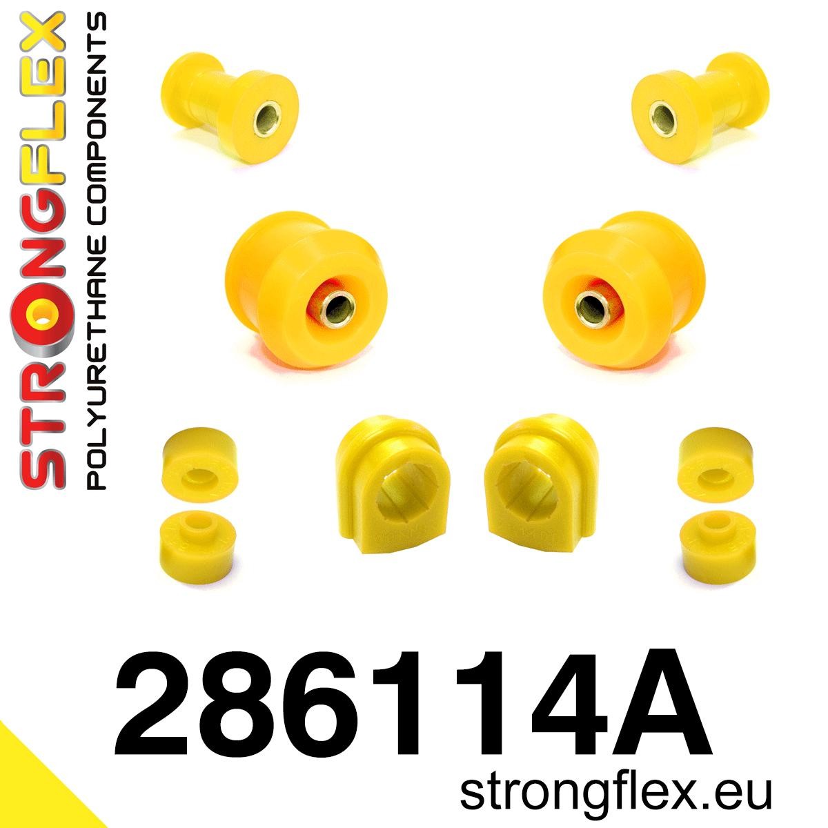 286114A: Kit de silentblocks de suspensión delantera SPORT